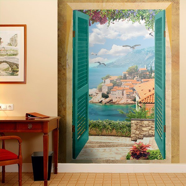 Wall Murals: Window to the sea