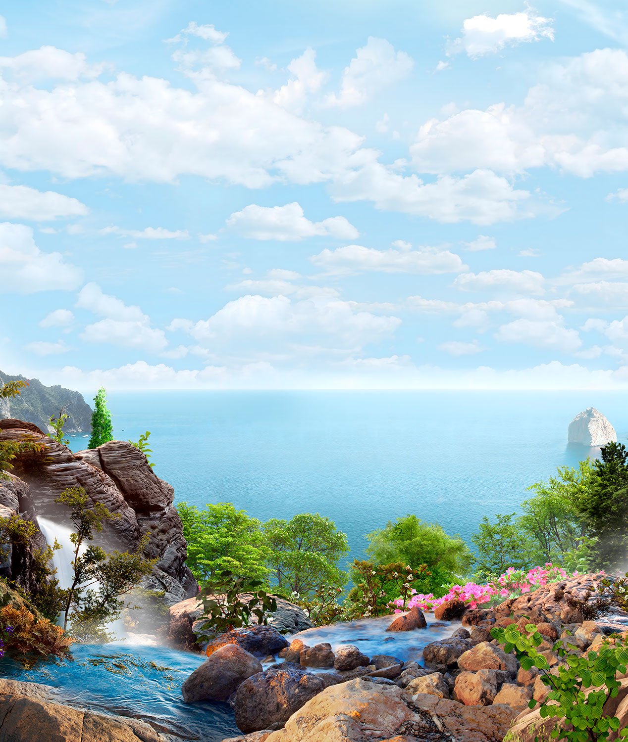 Wall Murals: Mouth of the sea