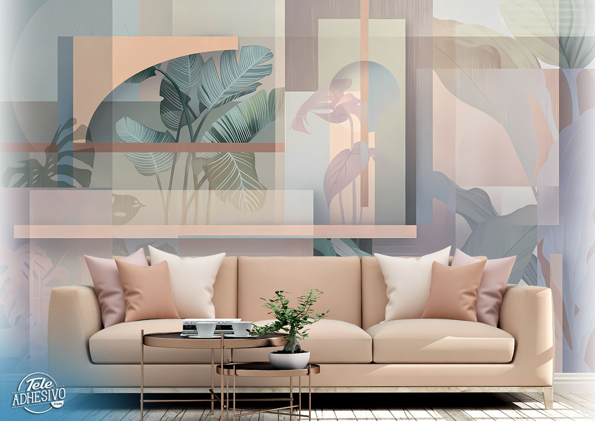Wall Murals: Plant composition