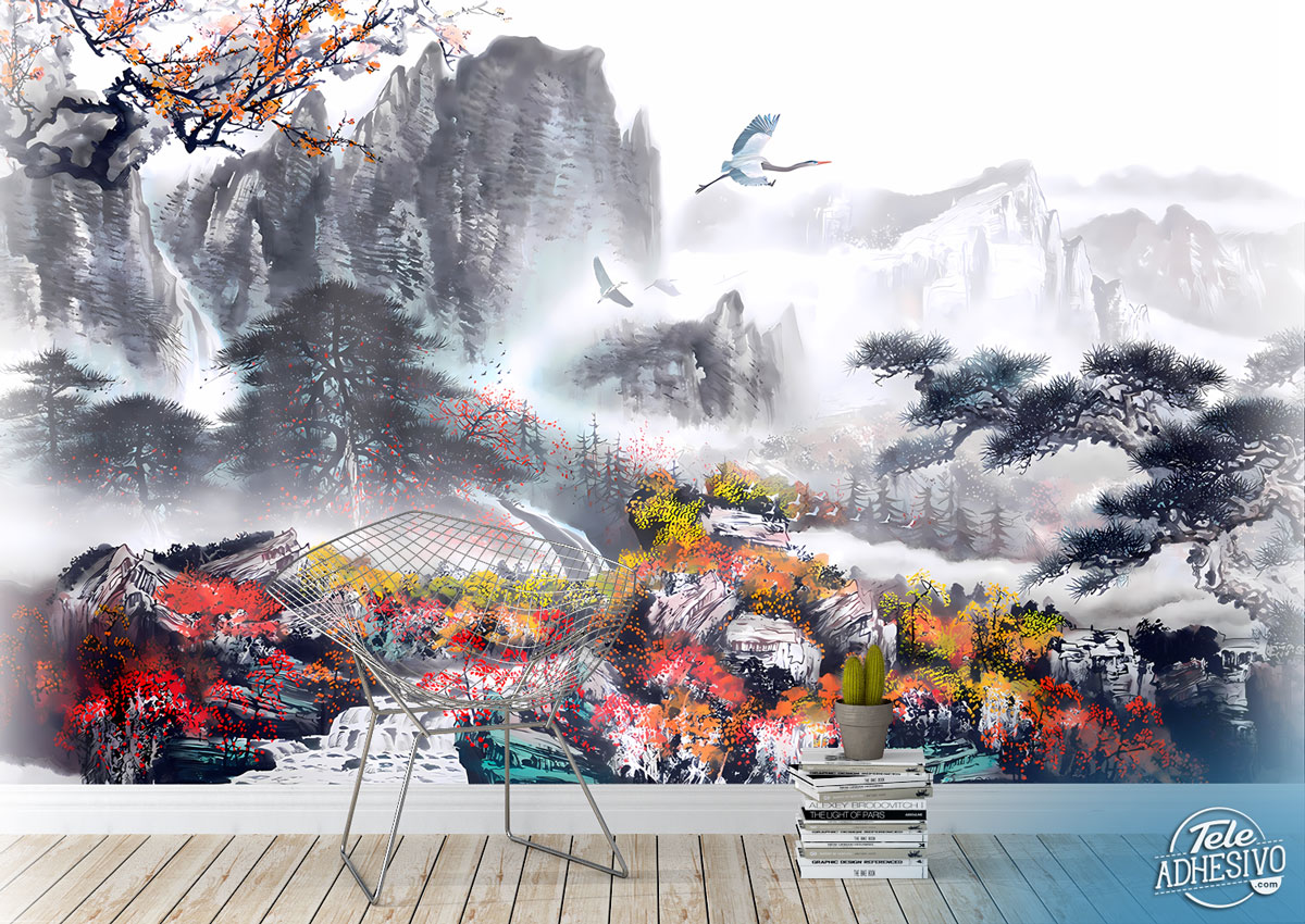 Wall Murals: Japanese landscape