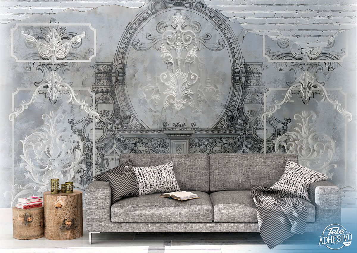 Wall Murals: Classical ornaments