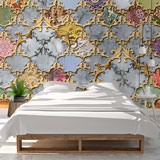 Wall Murals: Colourful ornamentals 2