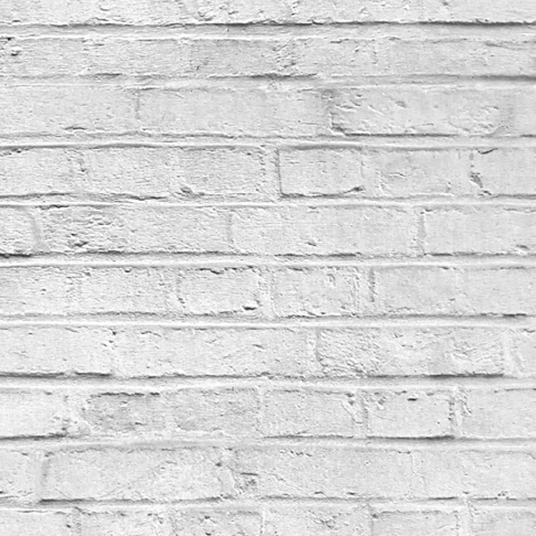 Wall Murals: Worn white brick texture