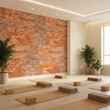Wall Murals: Vintage brick texture 11
