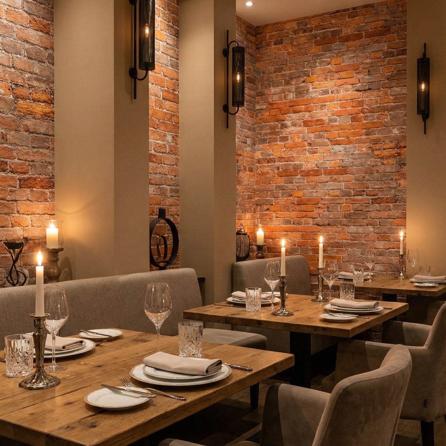 Wall Murals: Vintage brick texture