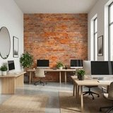 Wall Murals: Vintage brick texture 4