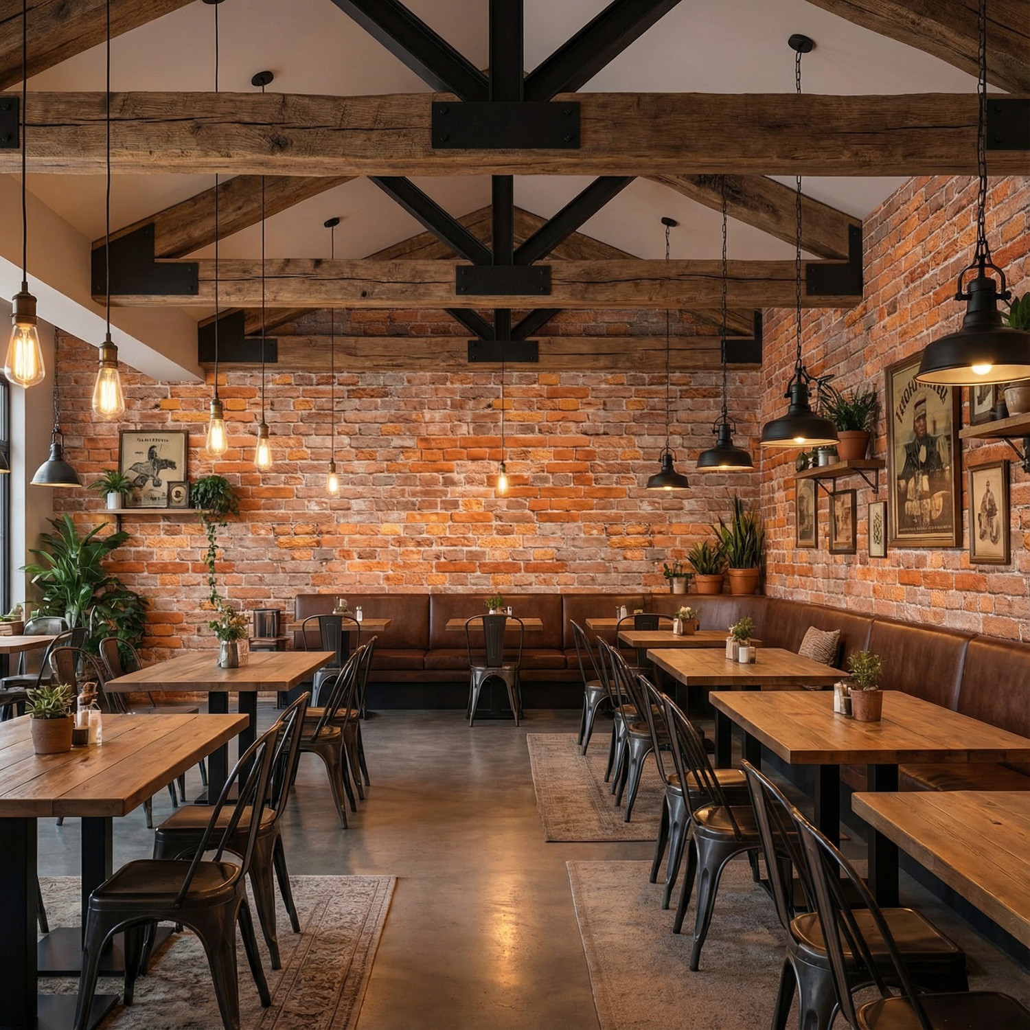 Wall Murals: Vintage brick texture