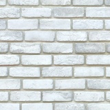 Wall Murals: White brick texture 3