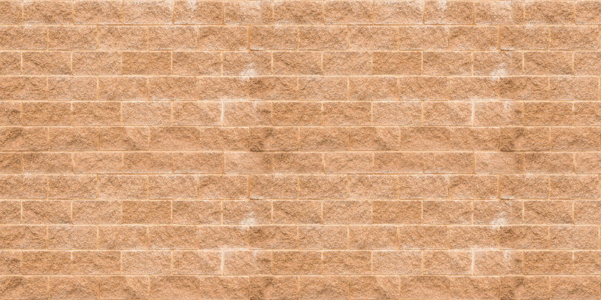Wall Murals: Block texture of reddish granite