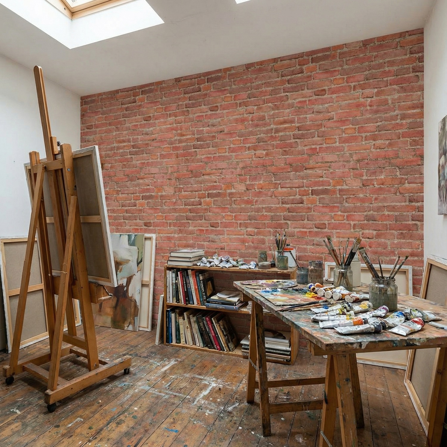 Wall Murals: Naples brick texture