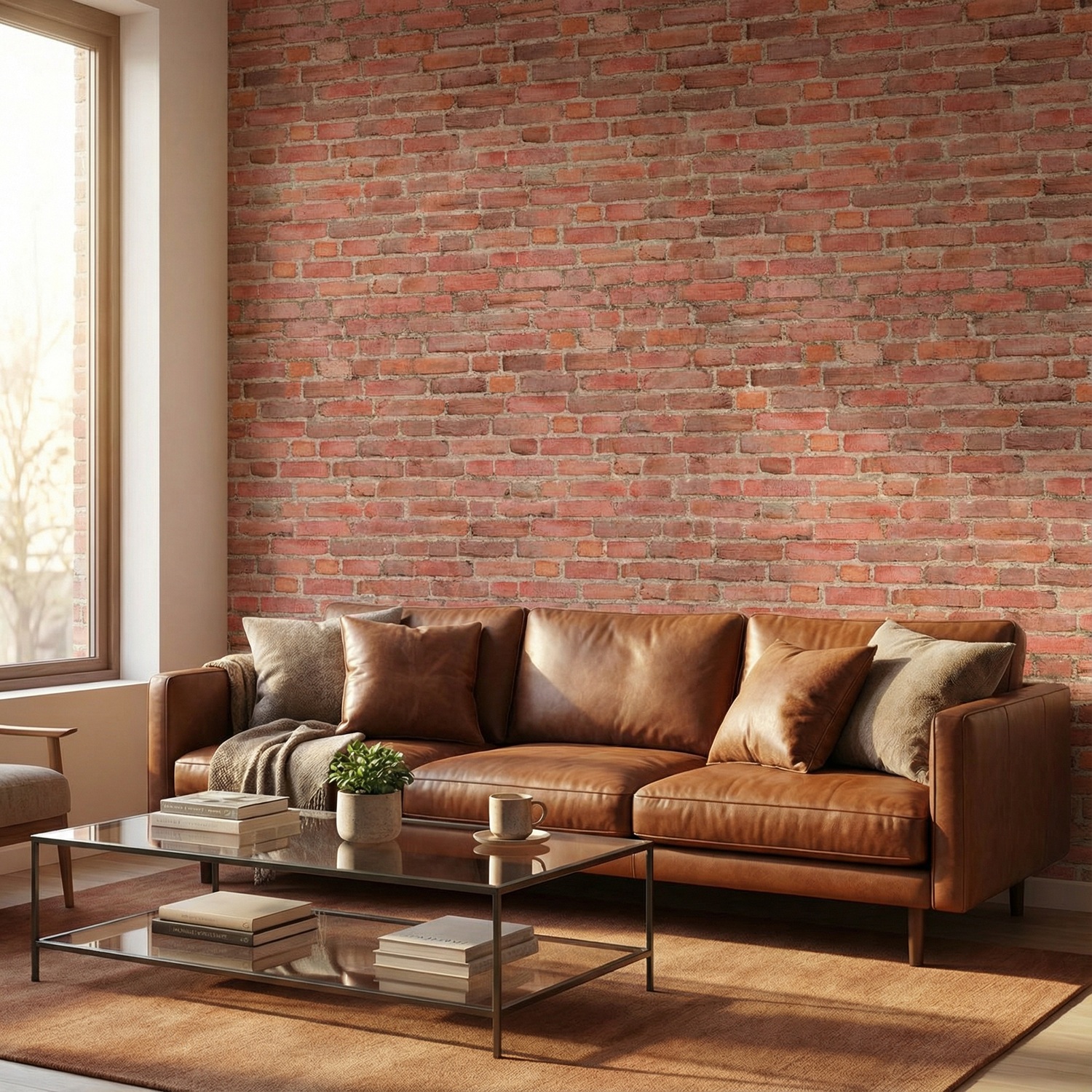 Wall Murals: Naples brick texture