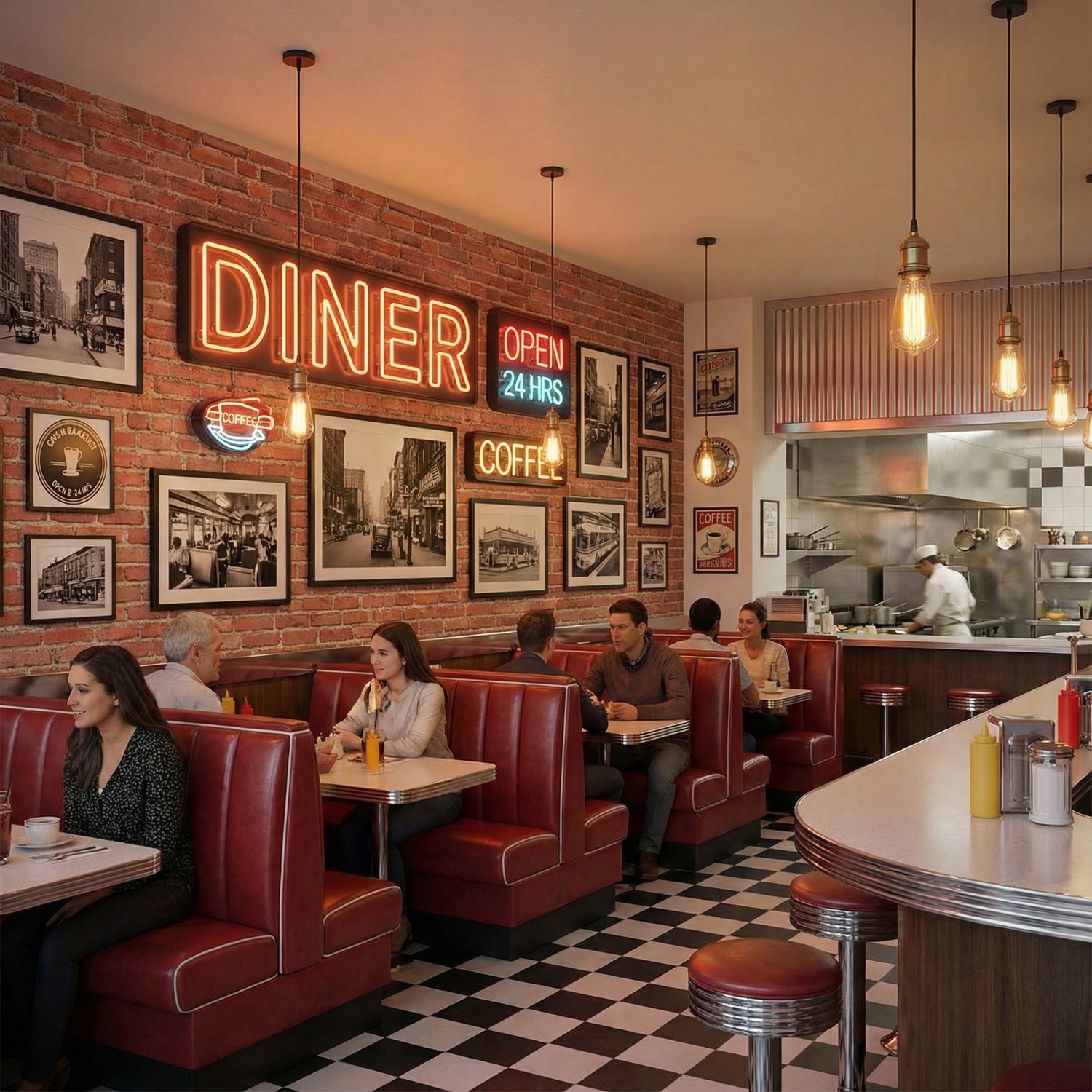 Wall Murals: Naples brick texture