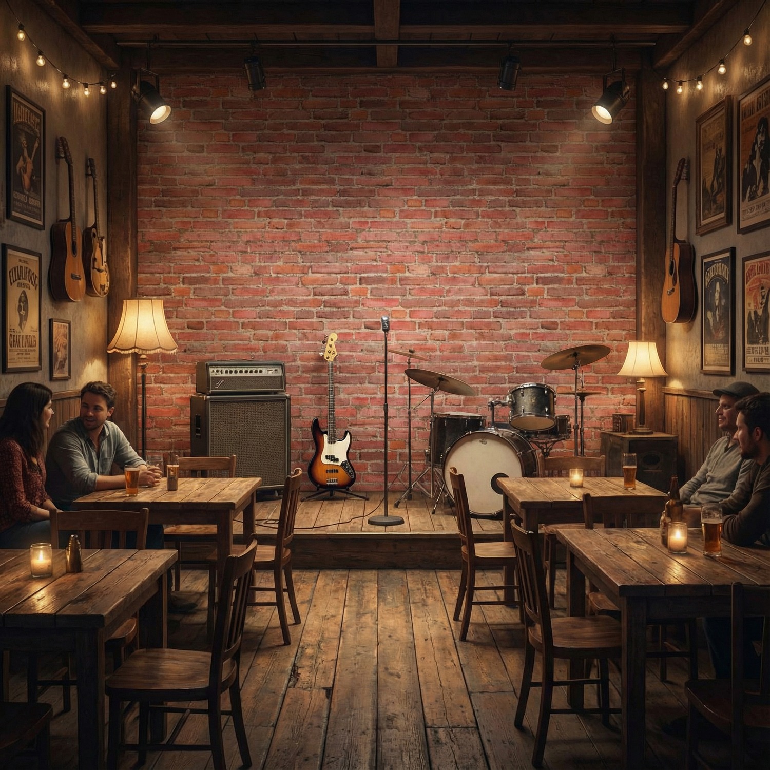 Wall Murals: Naples brick texture