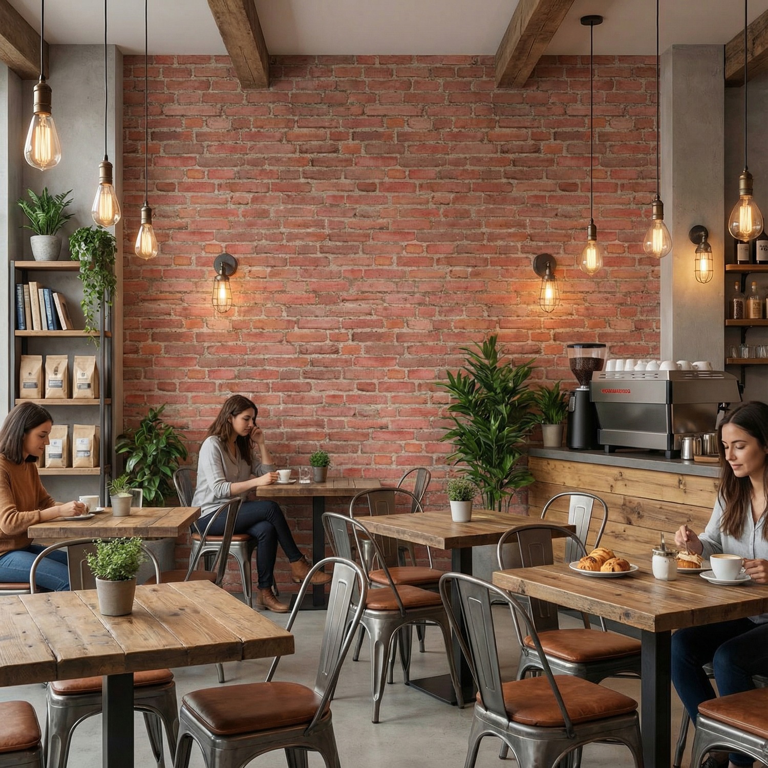 Wall Murals: Naples brick texture