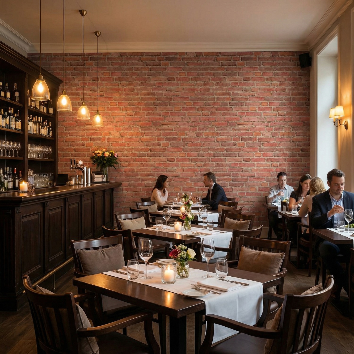 Wall Murals: Naples brick texture