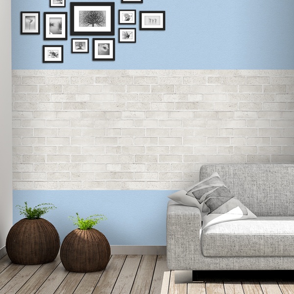 Wall Murals: Marseille brick texture