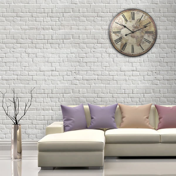 Wall Murals: Santorini brick texture