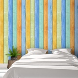 Wall Murals: Vintage wood texture 2