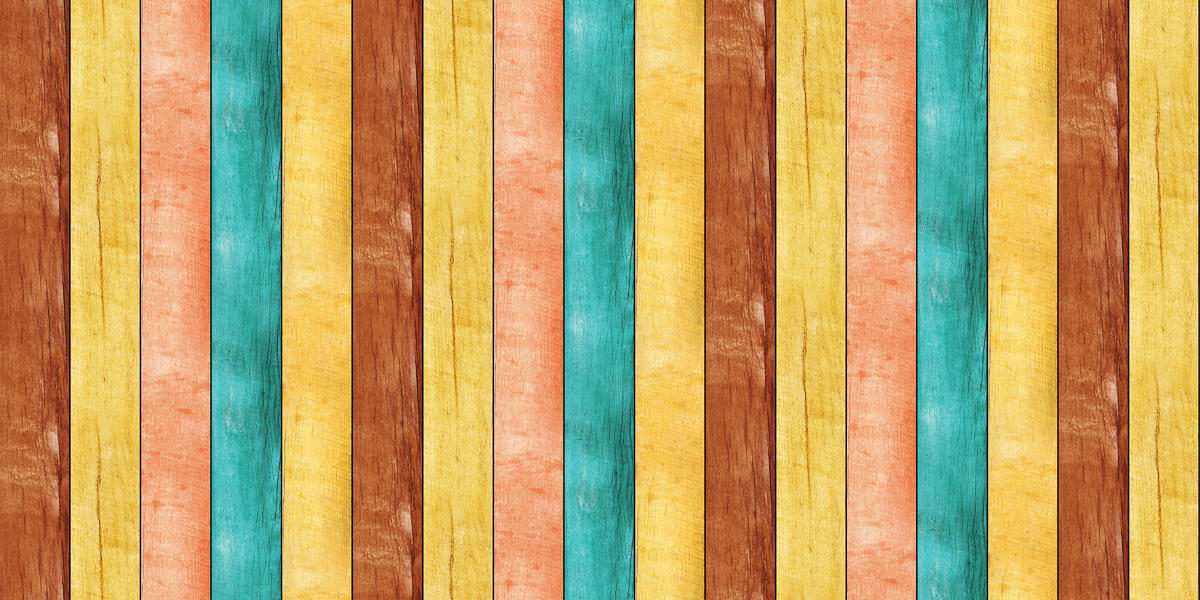 Wall Murals: Multicolored wood texture