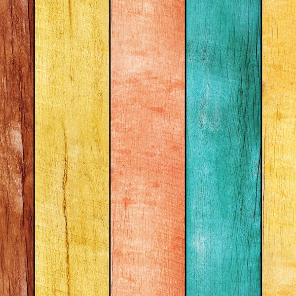 Wall Murals: Multicolored wood texture