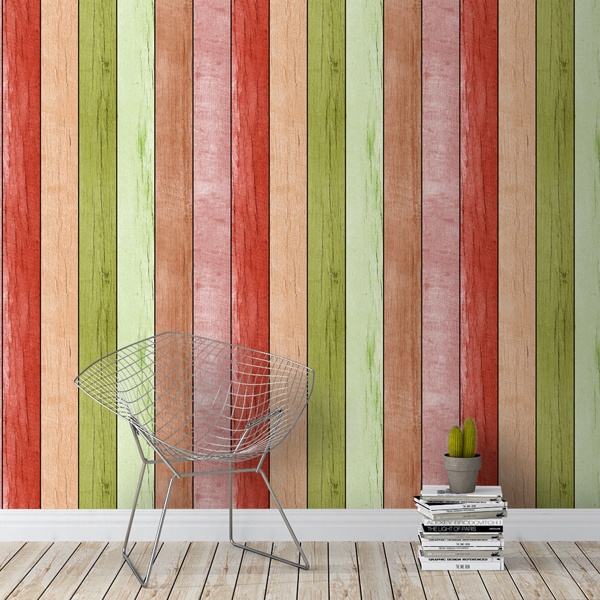 Wall Murals: Tuscan wood texture