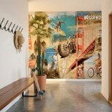 Wall Murals: Collage California 12