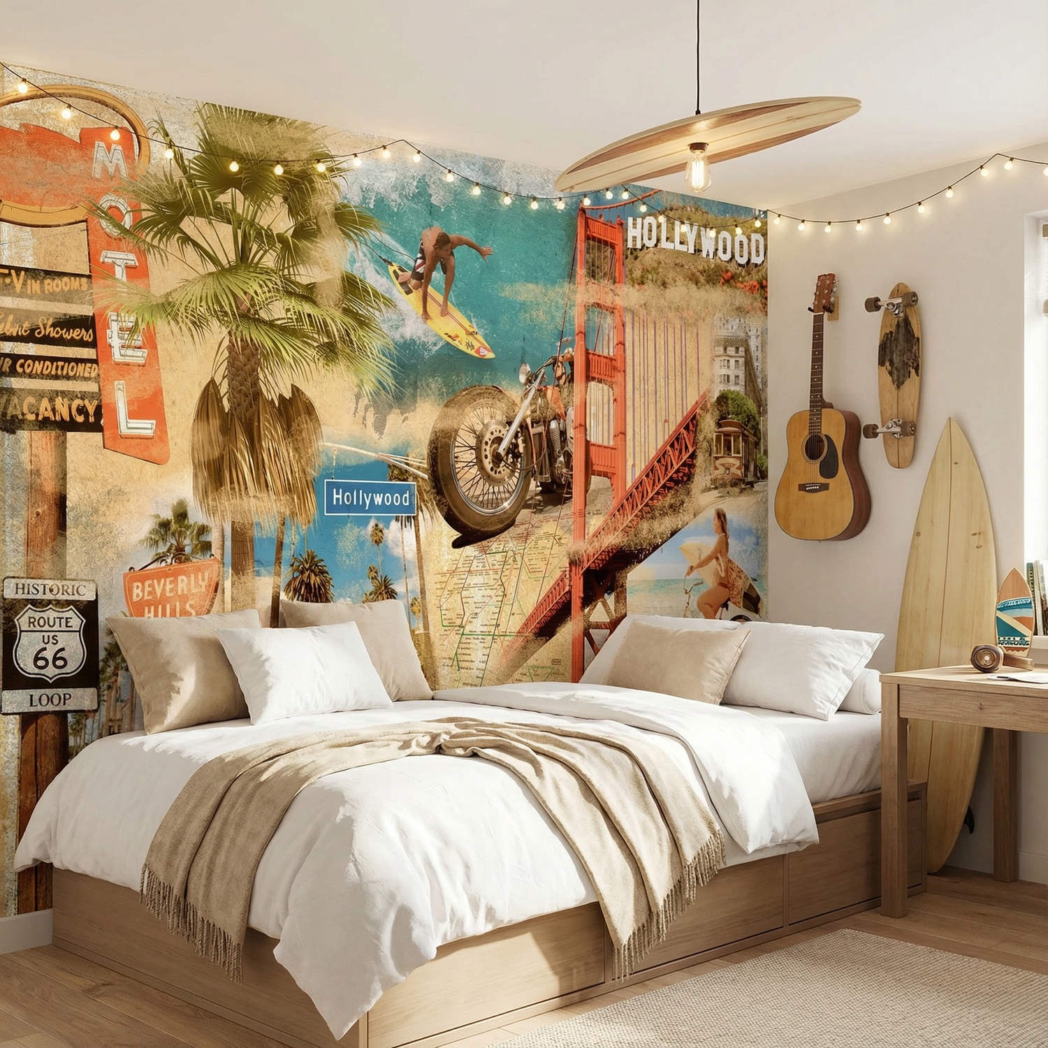 Wall Murals: Collage California
