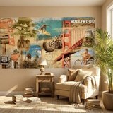 Wall Murals: Collage California 14