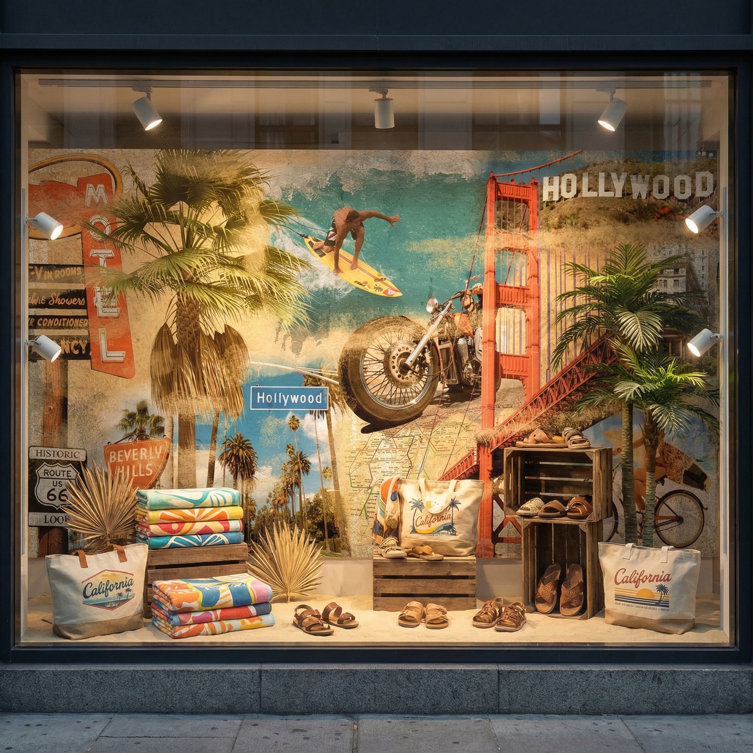 Wall Murals: Collage California