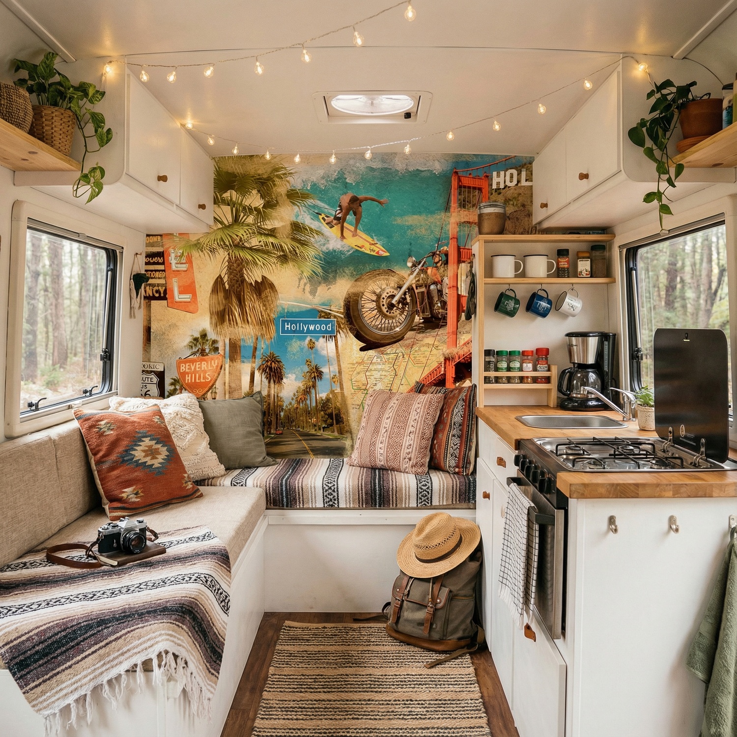 Wall Murals: Collage California