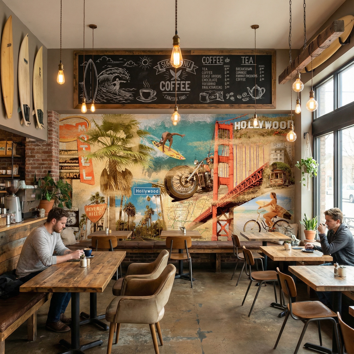 Wall Murals: Collage California