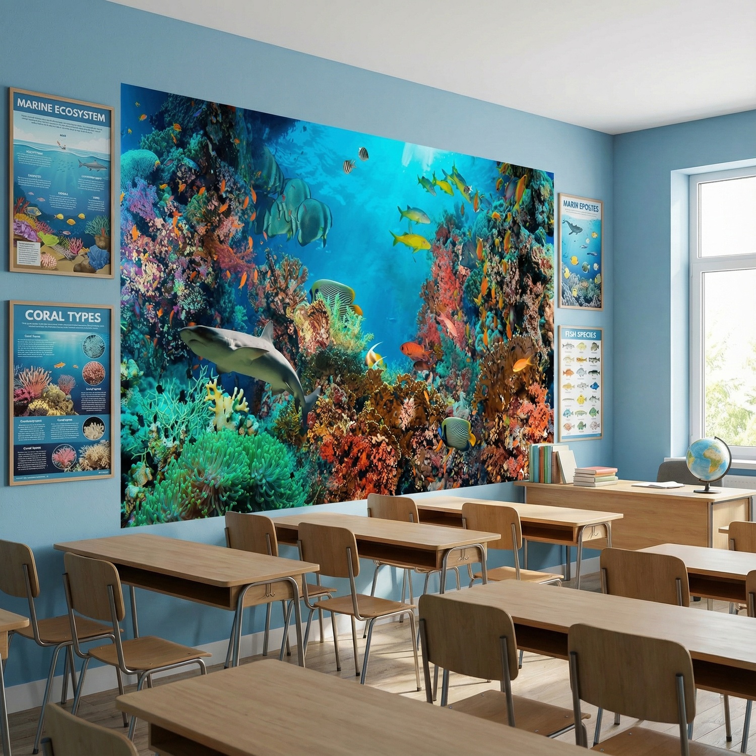 Wall Murals: Seabed