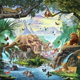 Wall Murals: Nature Jungle 2