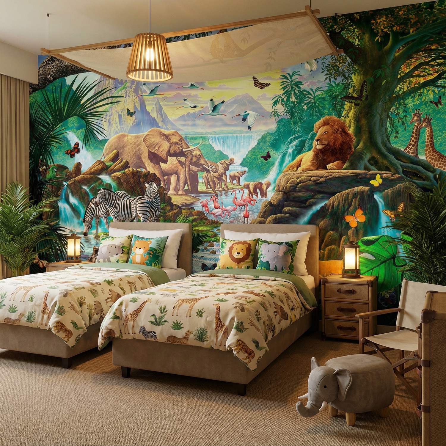 Wall Murals: Nature Jungle