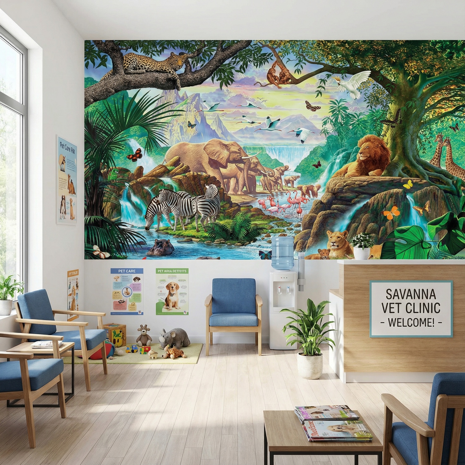 Wall Murals: Nature Jungle