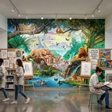 Wall Murals: Nature Jungle 15