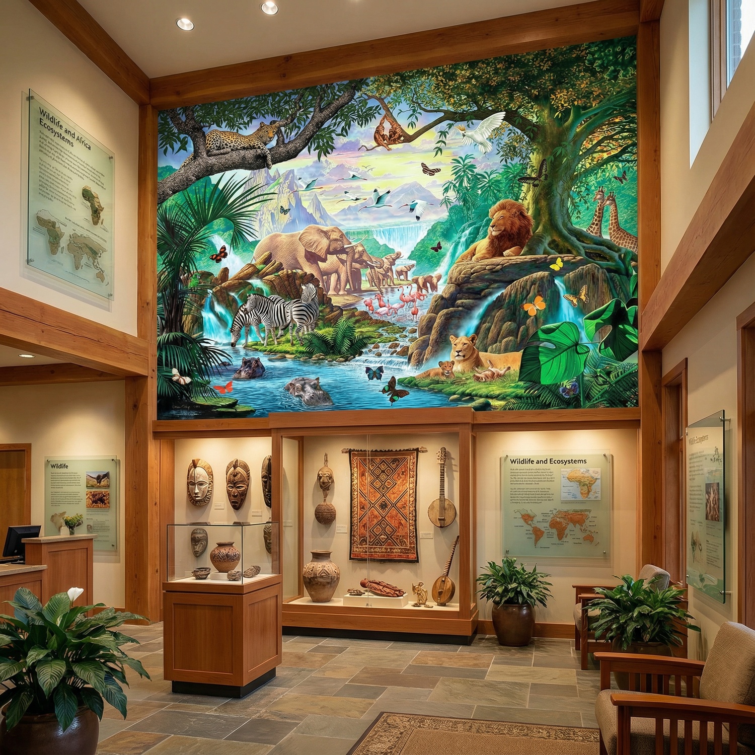 Wall Murals: Nature Jungle