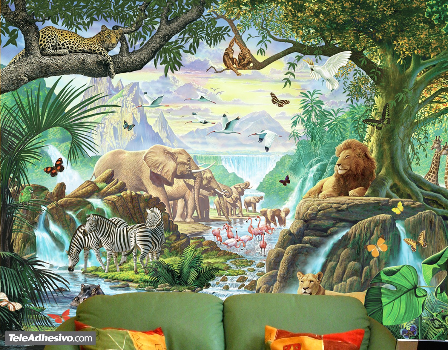 Wall Murals: Nature Jungle