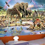 Wall Murals: Nature Savannah 3