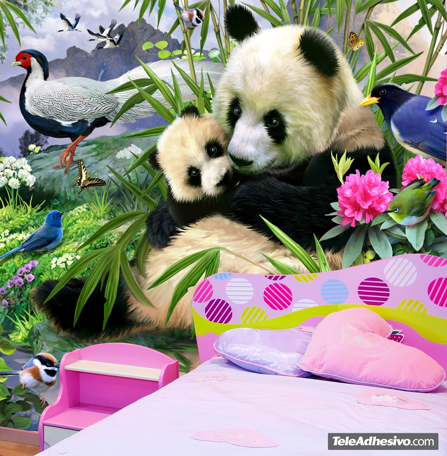 Wall Murals: Panda