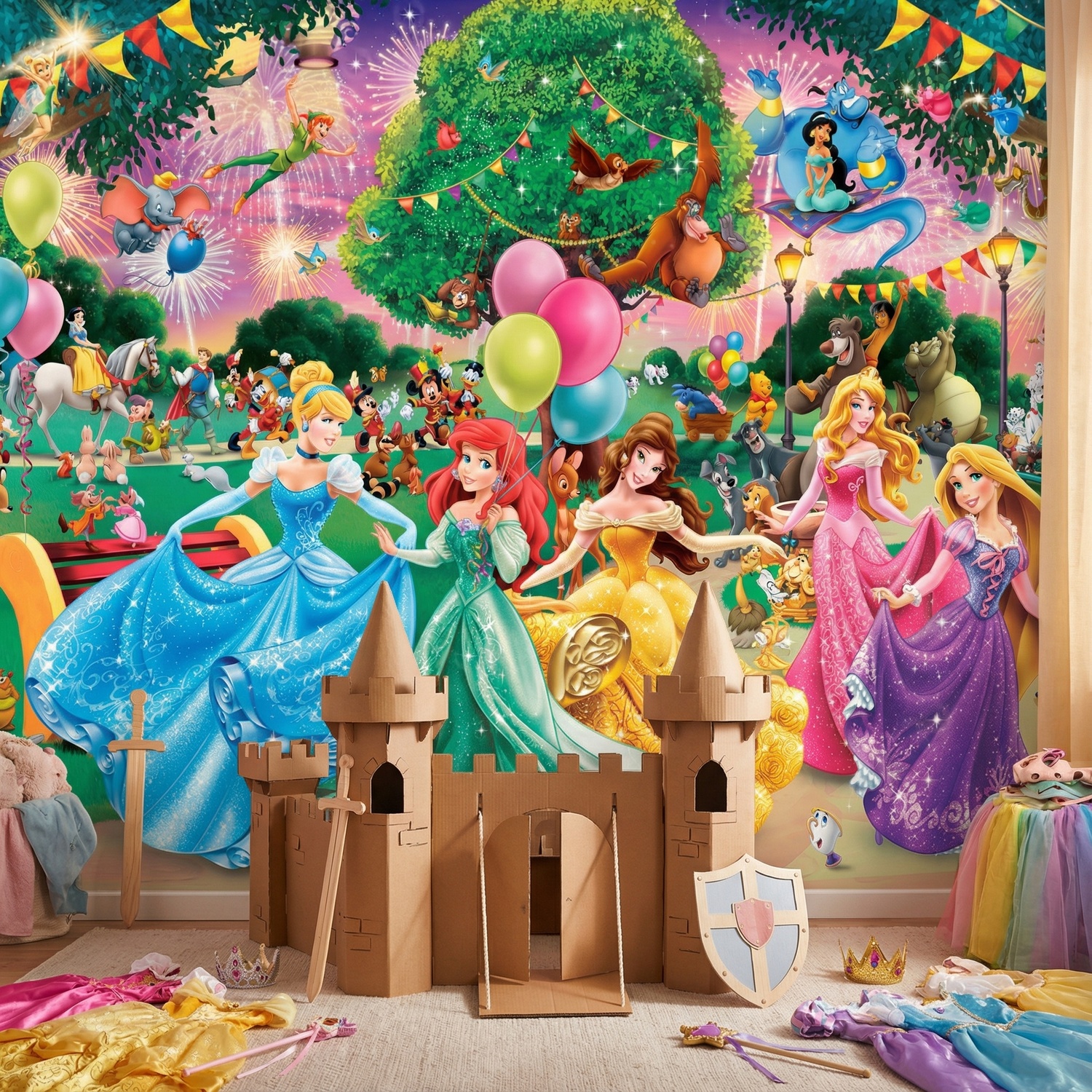 Wall Murals: Disney princesses