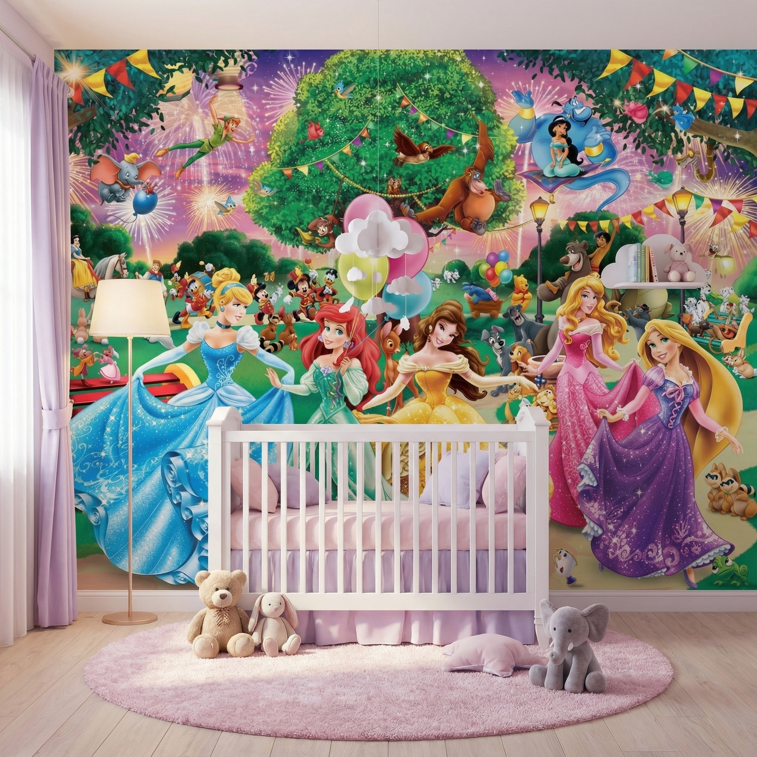 Wall Murals: Disney princesses