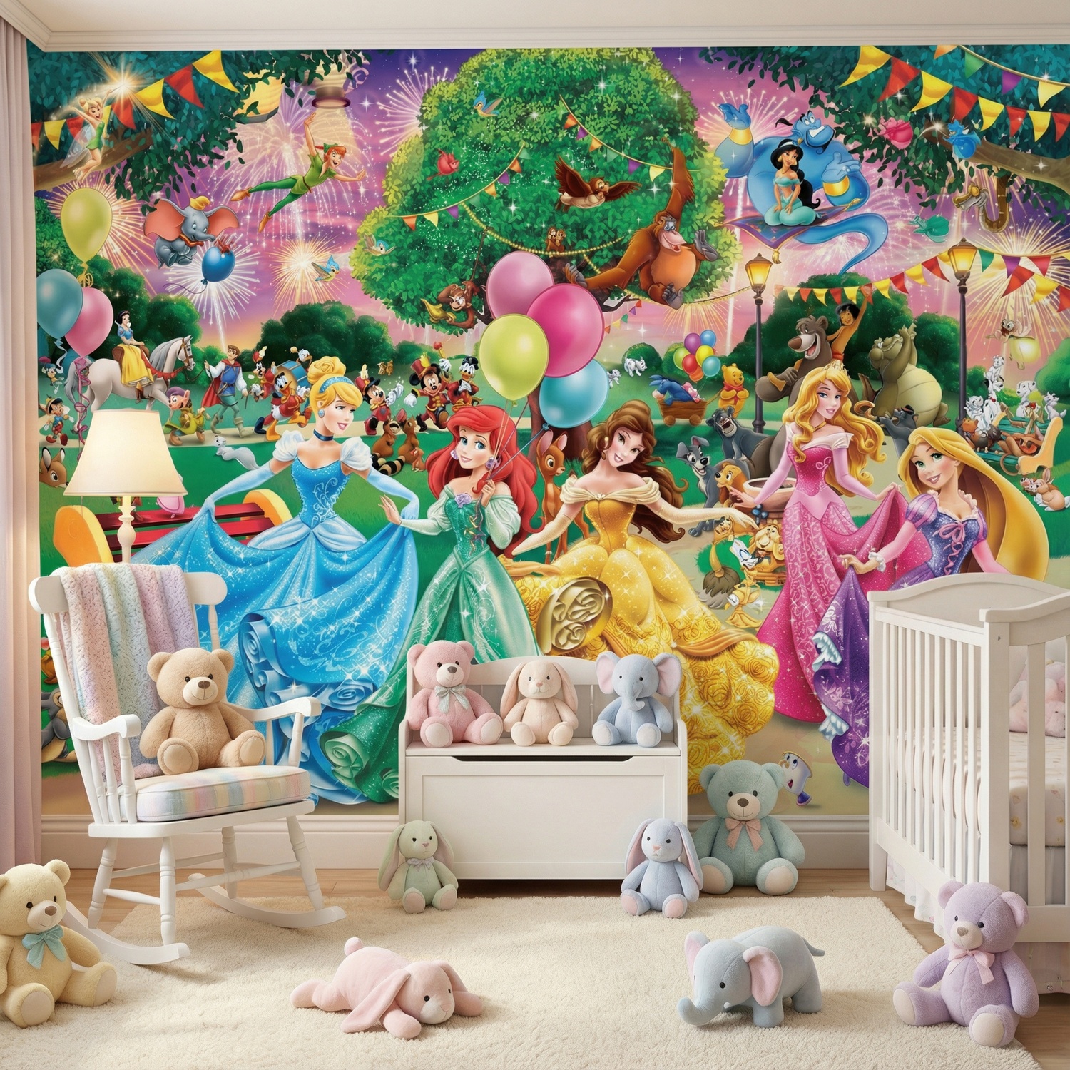 Wall Murals: Disney princesses