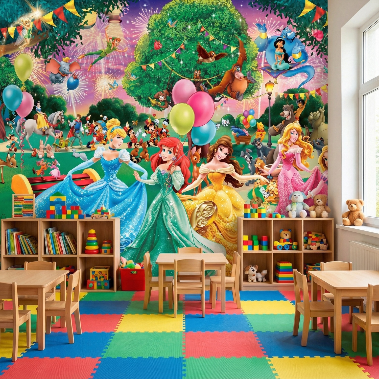 Wall Murals: Disney princesses