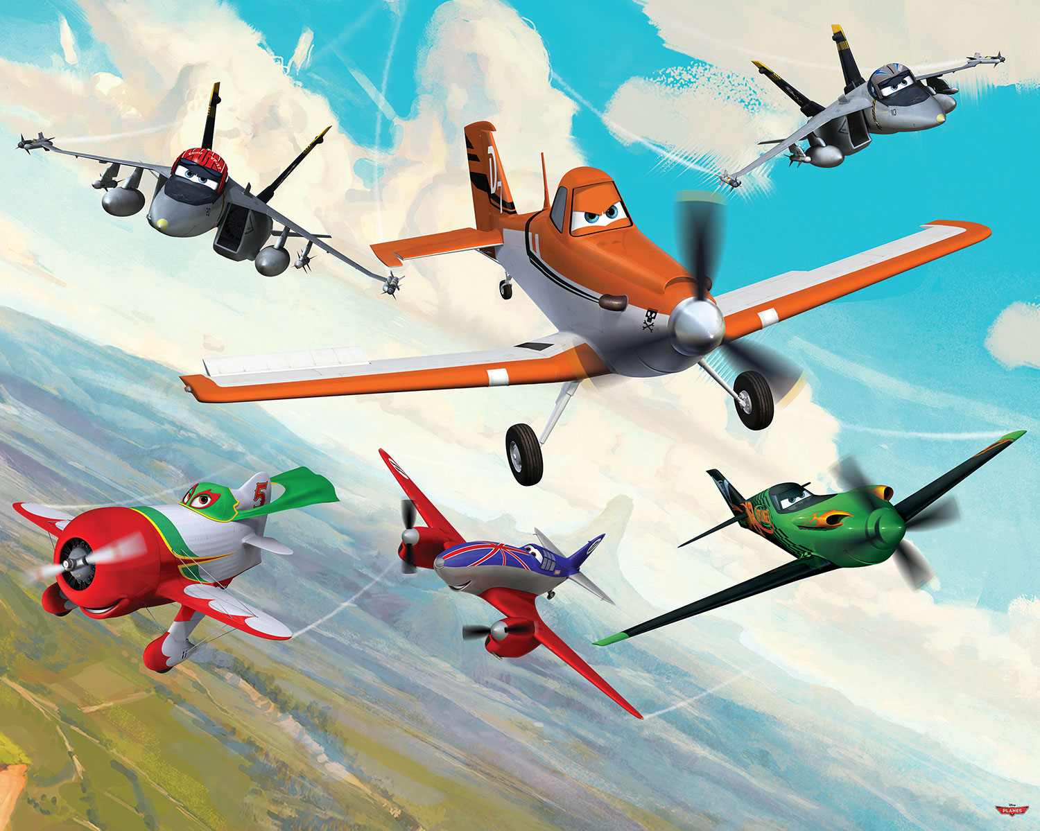 Wall Murals: Planes