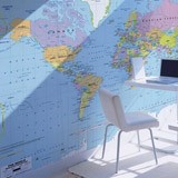 Wall Murals: World map 2