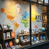 Wall Murals: Political World Map Continents 19