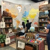 Wall Murals: Political World Map Continents 21