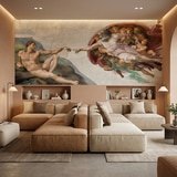 Wall Murals: Creation of Adam, Michelangelo 18