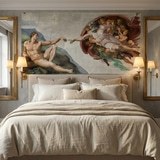 Wall Murals: Creation of Adam, Michelangelo 3